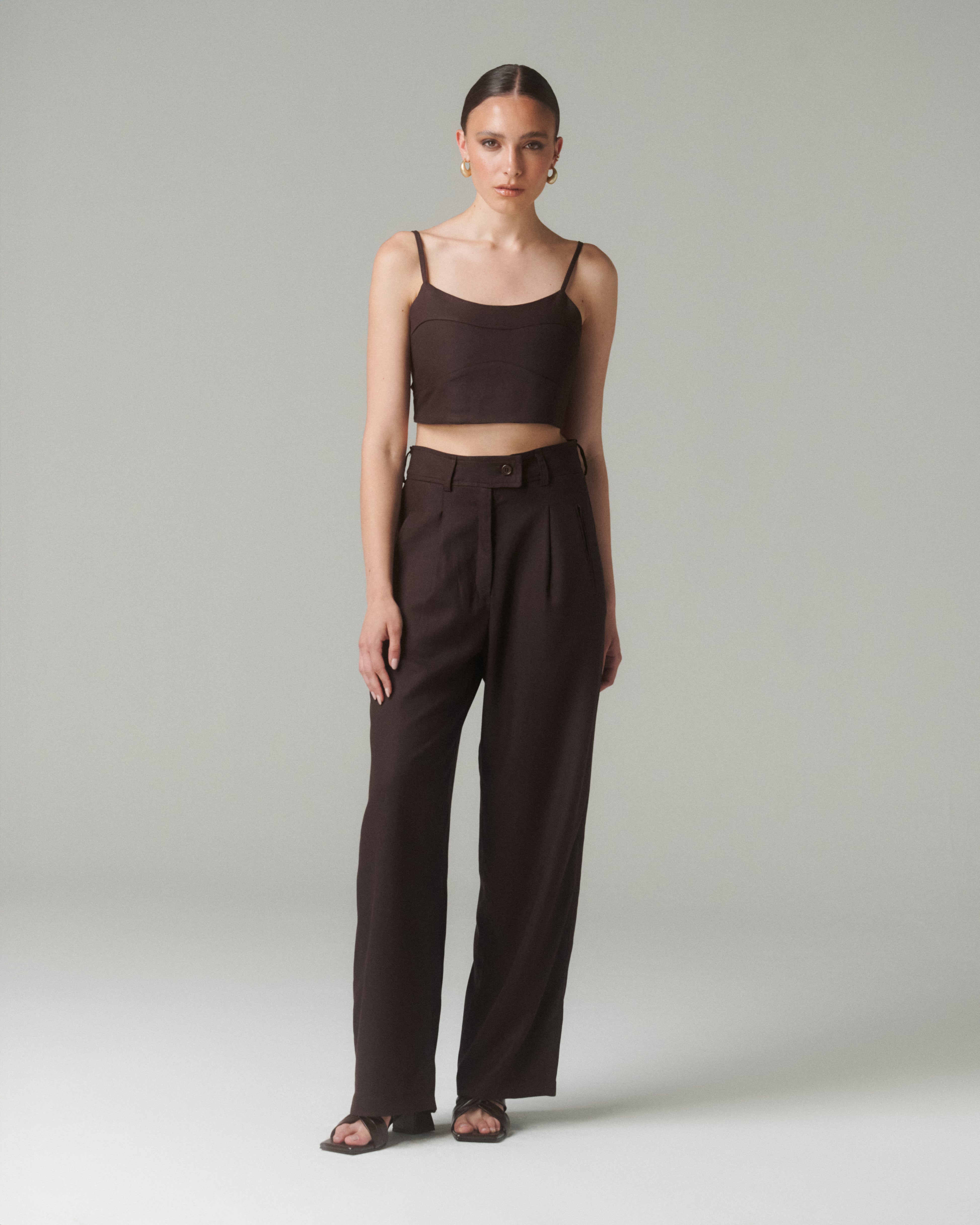 Pantalón Emma Café