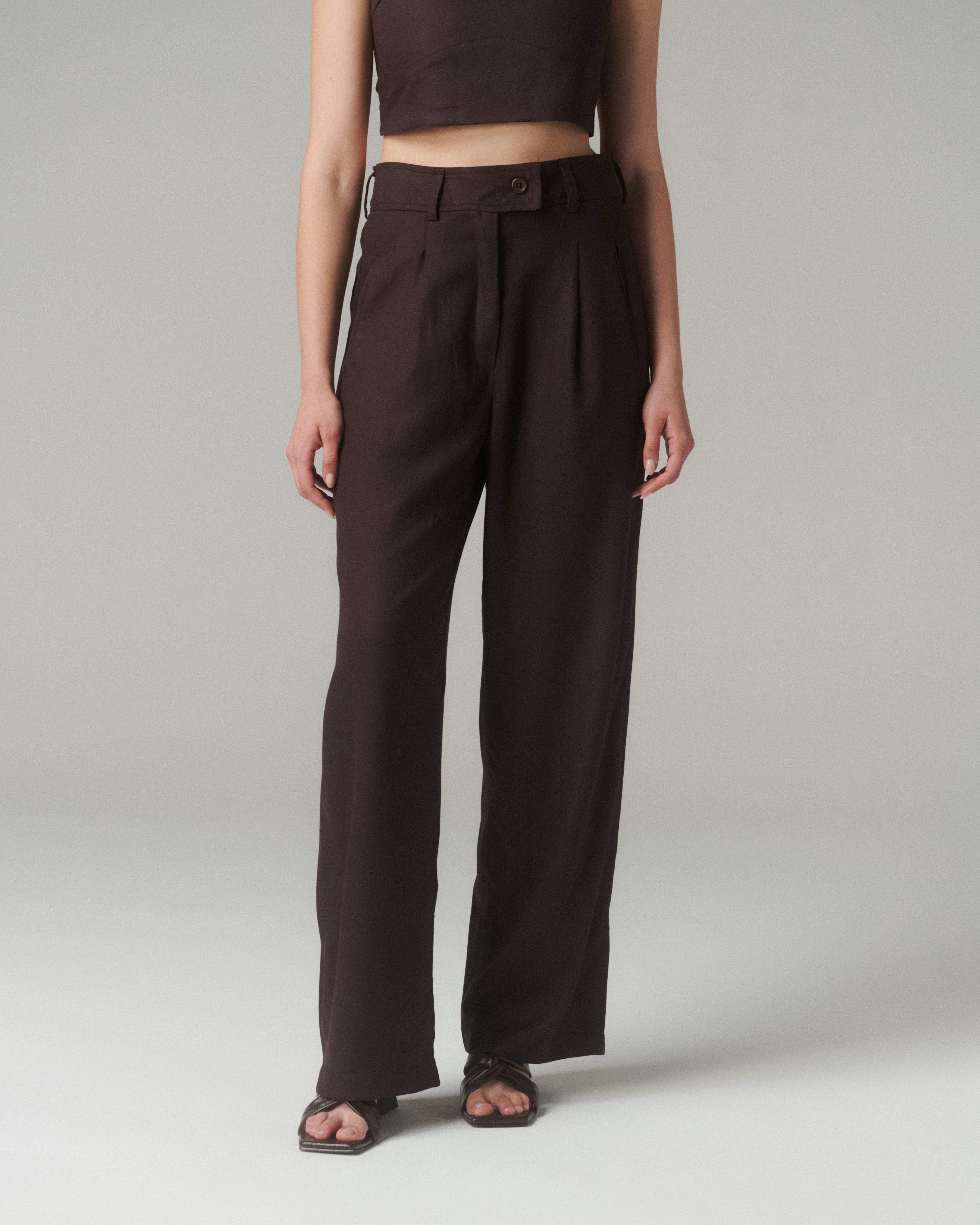 Pantalón Emma Café