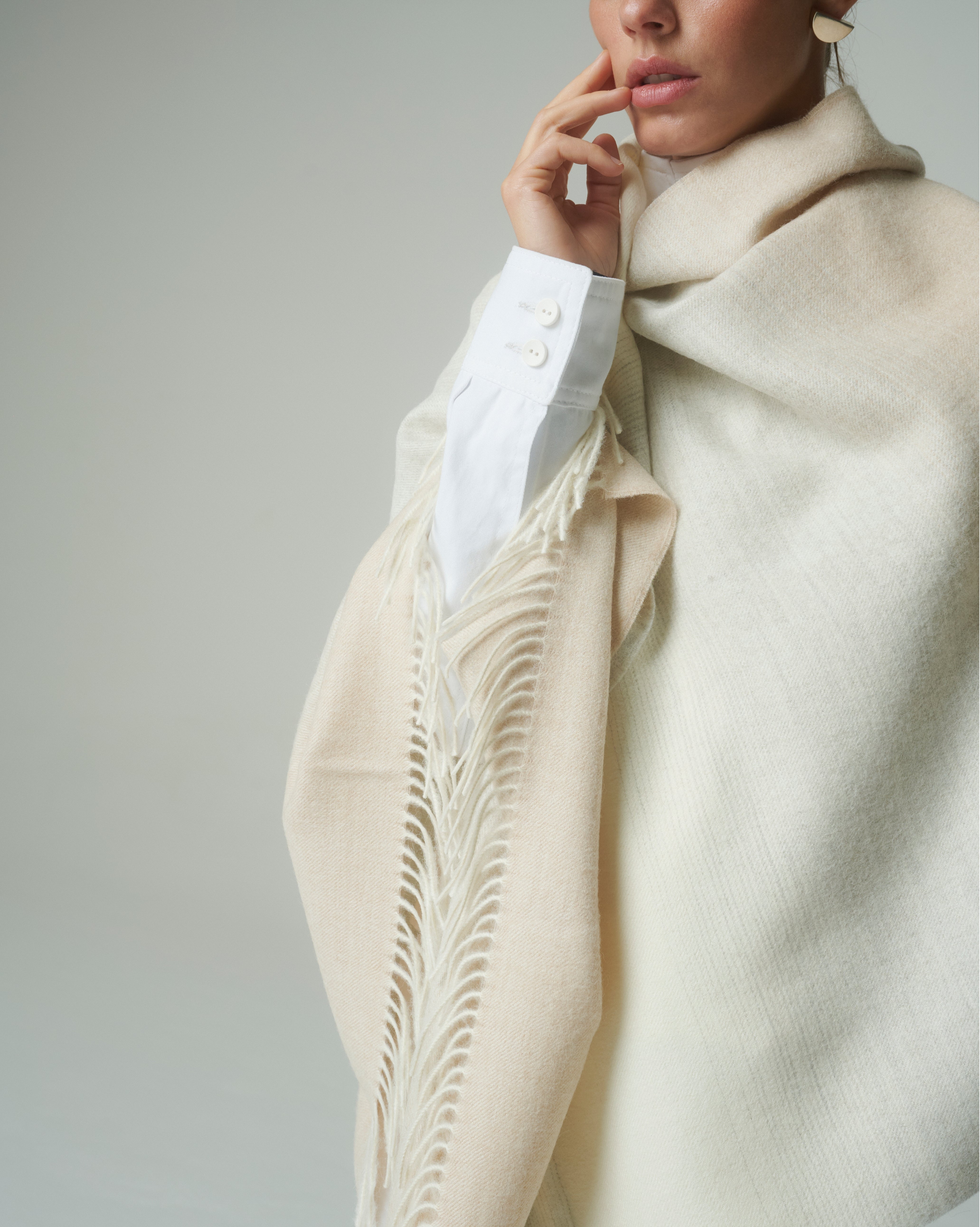 Pashmina White