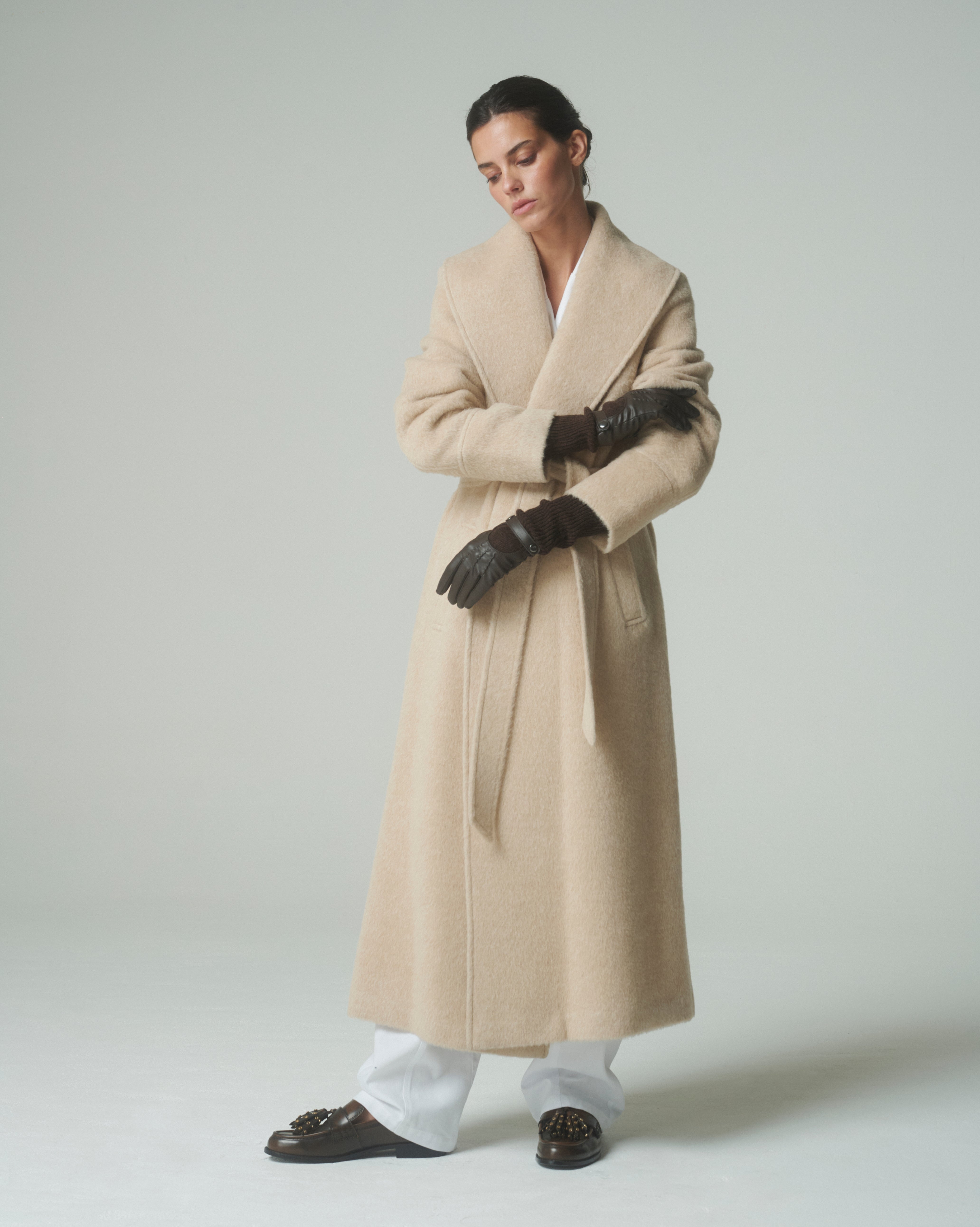 Abrigo Zoe Beige