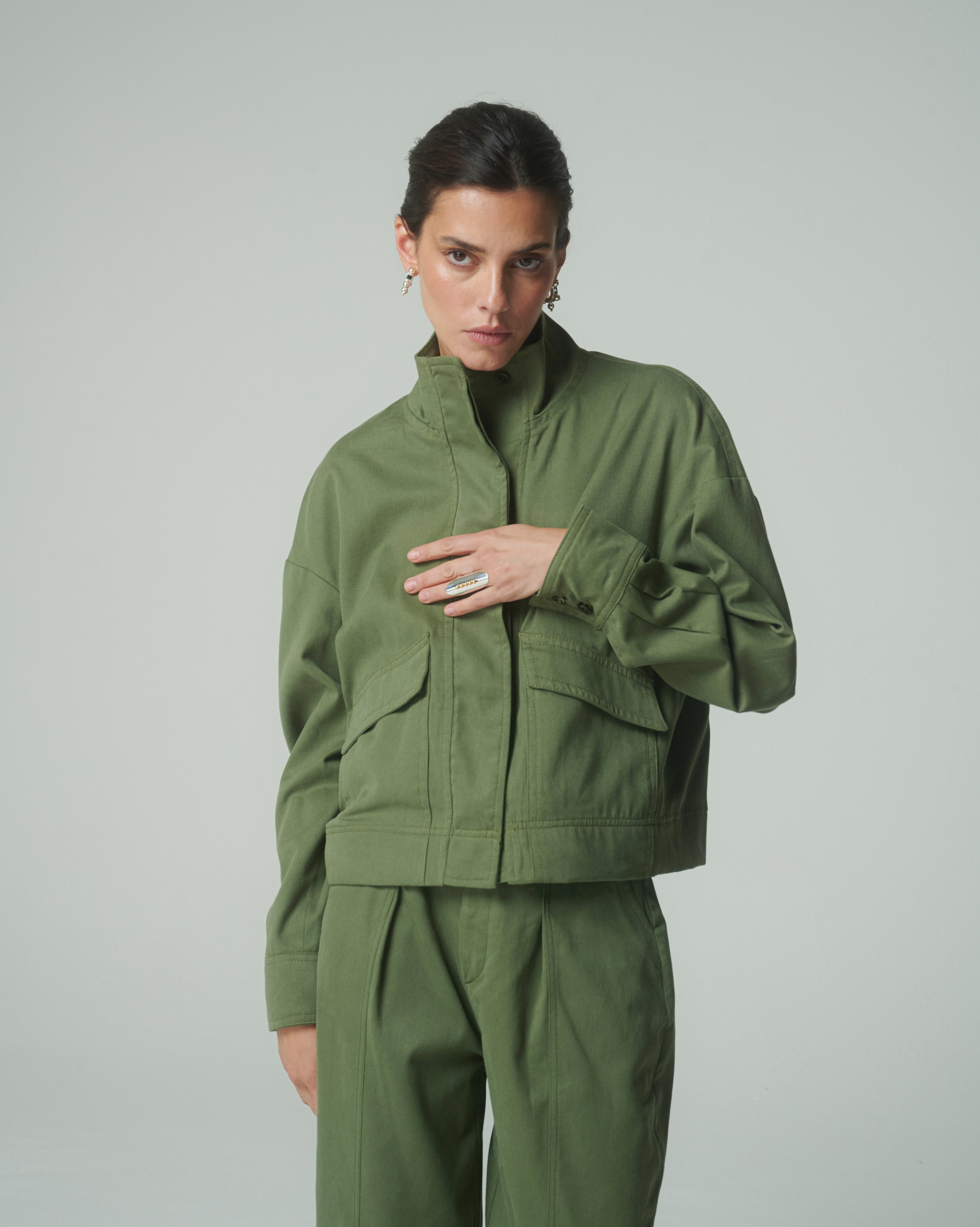 Bomber Clio Green