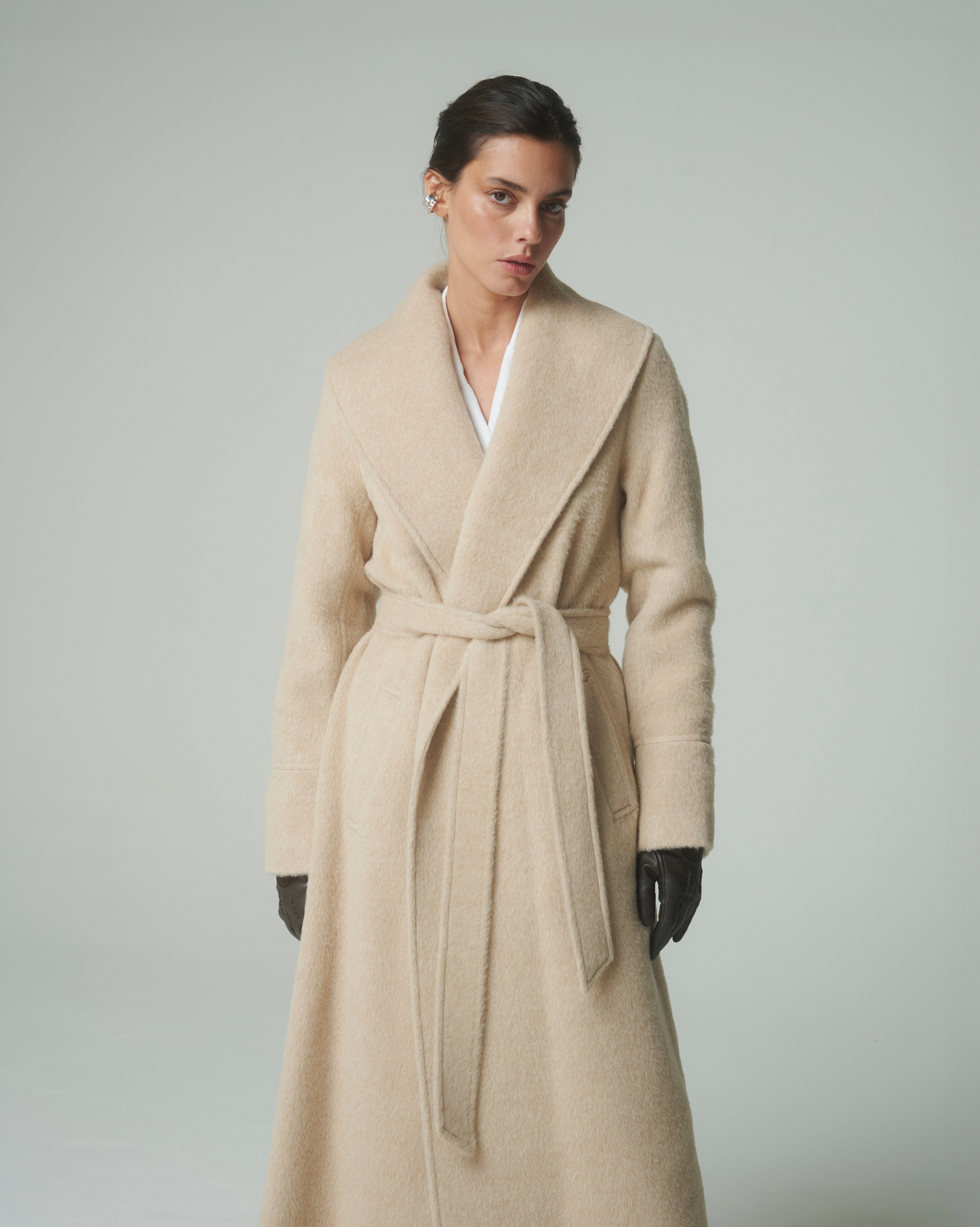 Abrigo Zoe Beige