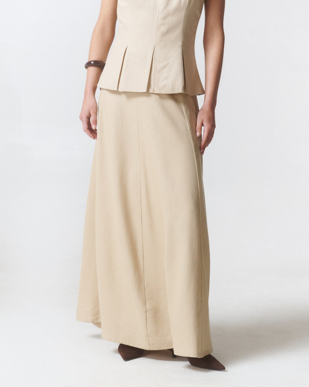 Falda Ona Beige