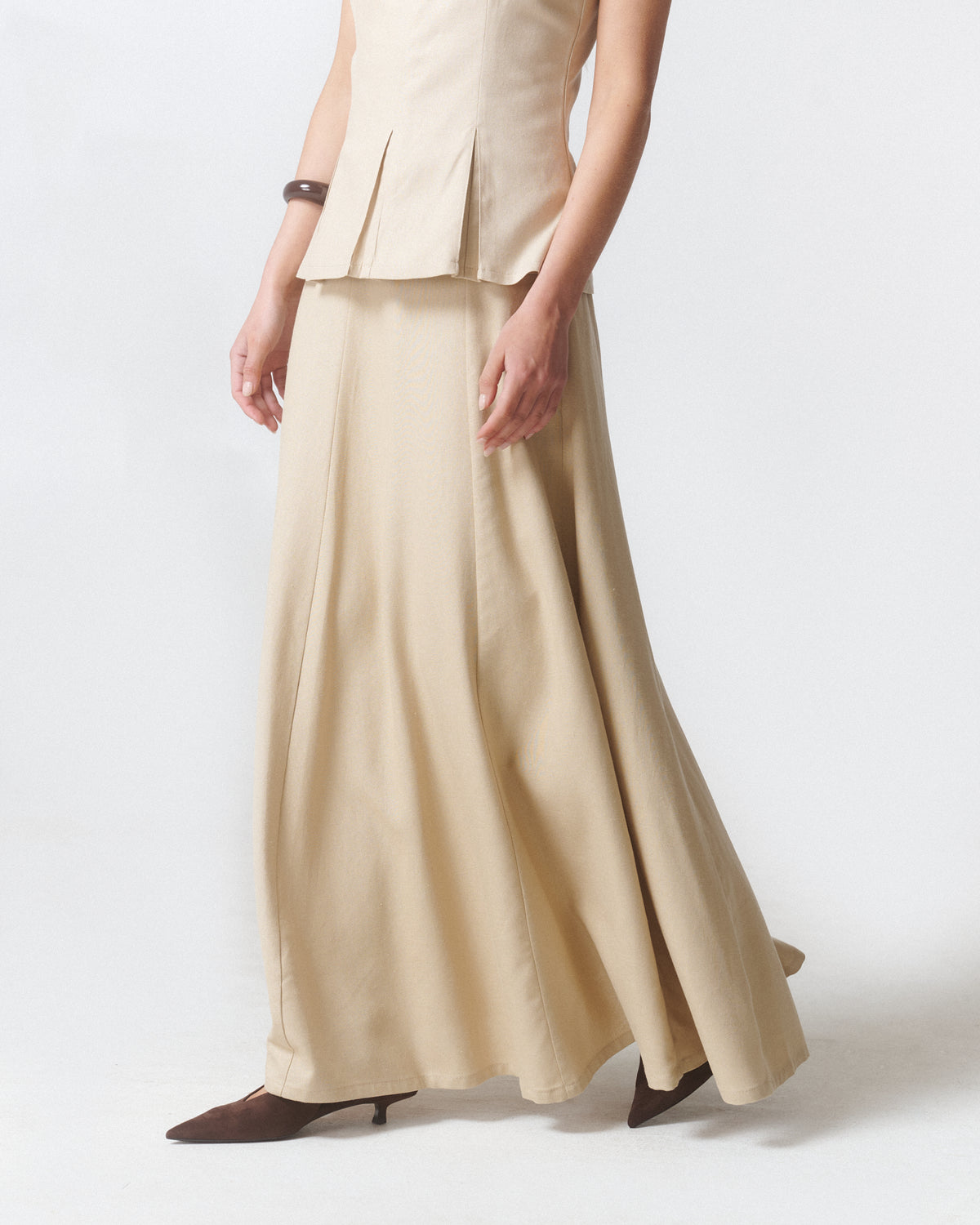 Falda Ona Beige