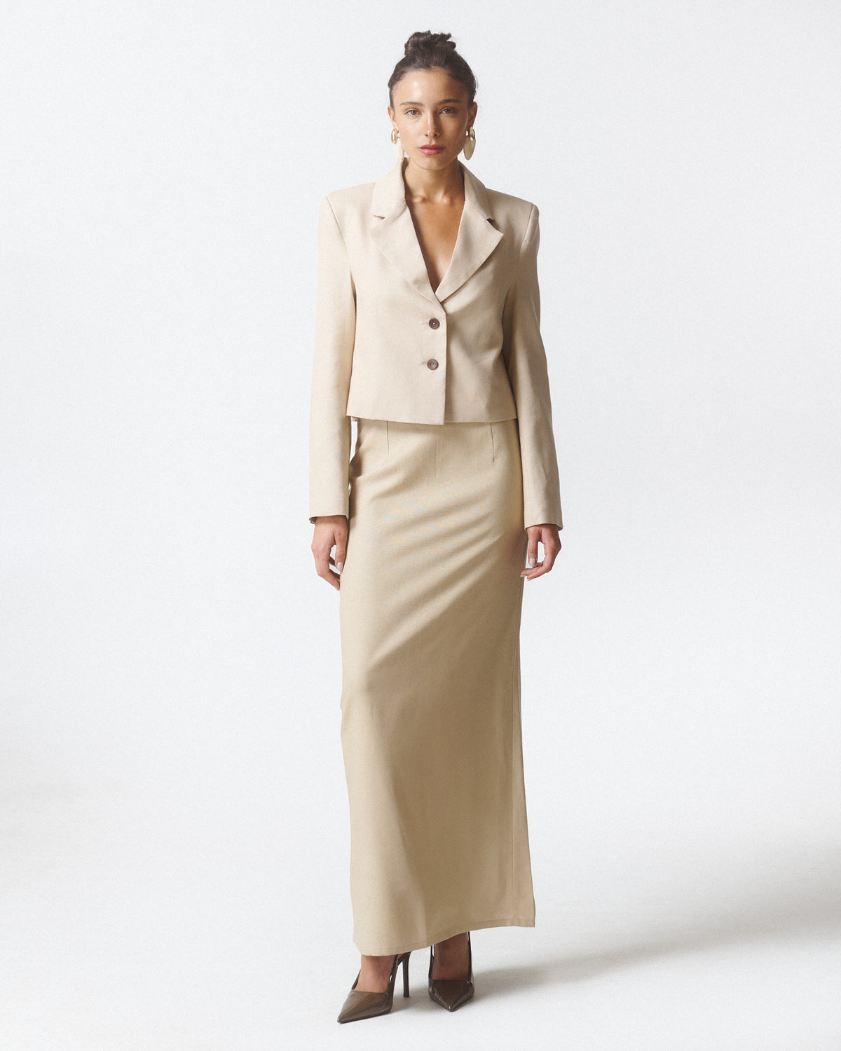 Falda Vera Beige