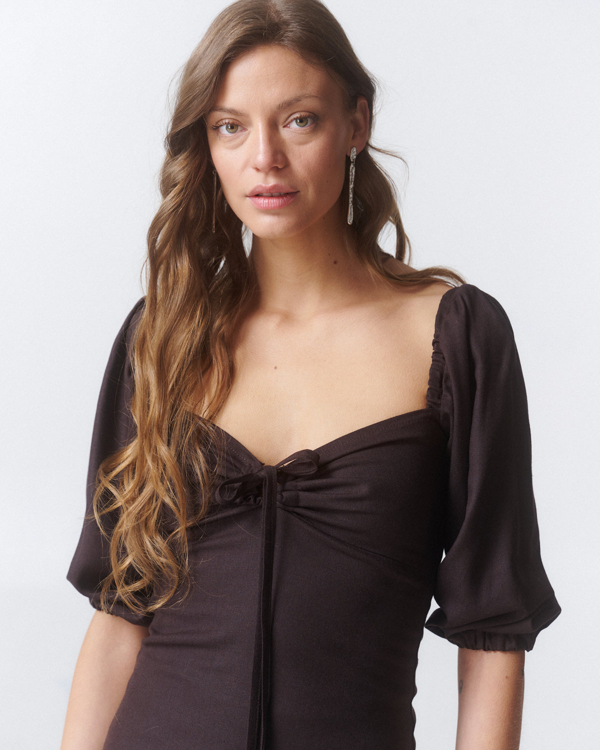 Blusa Sara Café