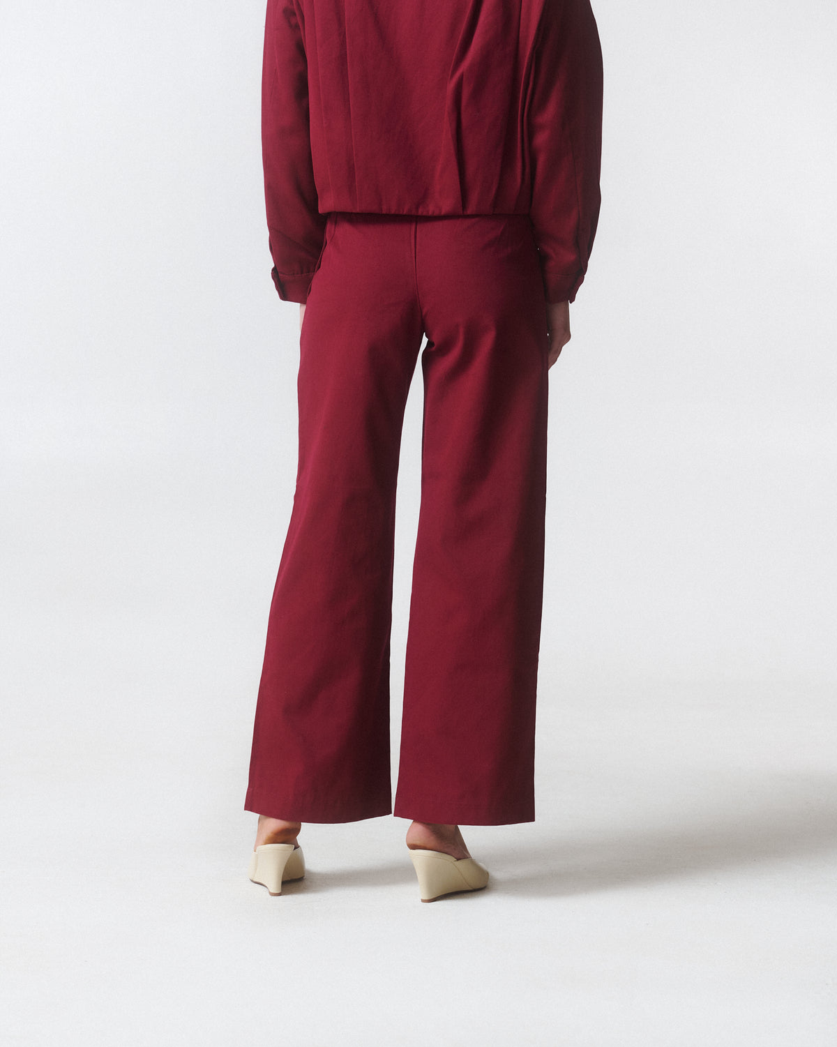 Pantalón Alba Burdeo