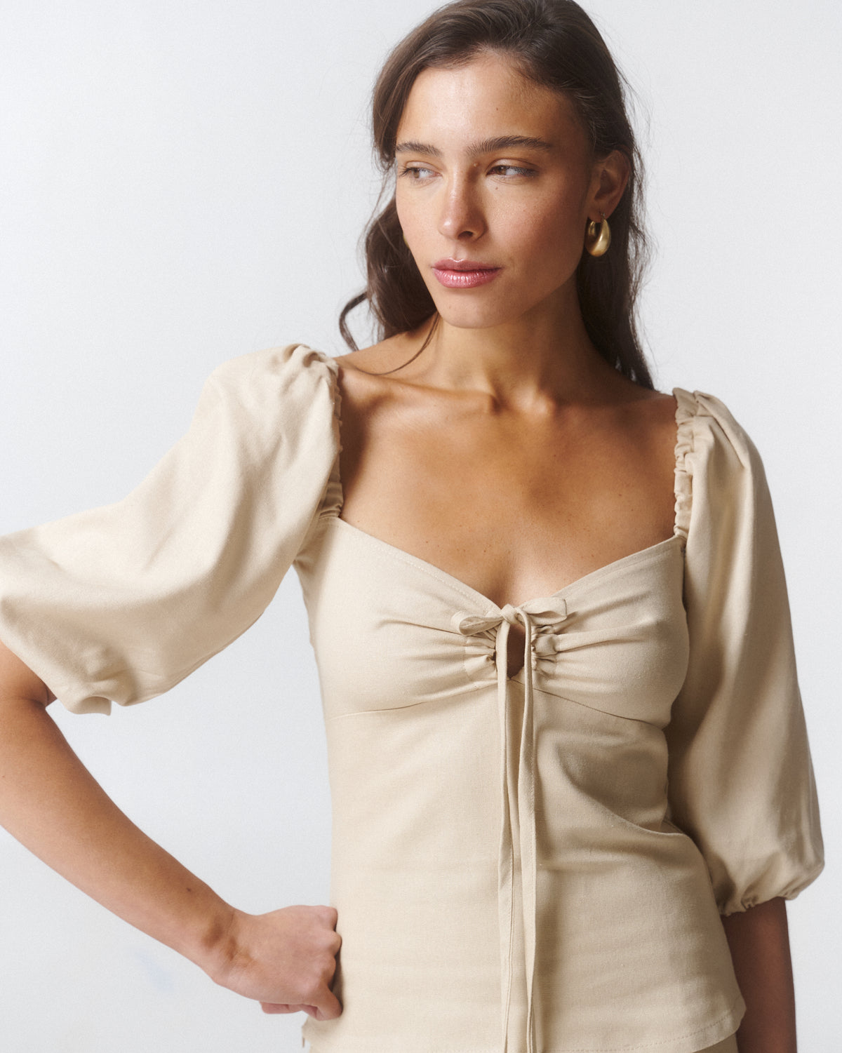 Blusa Sara Beige