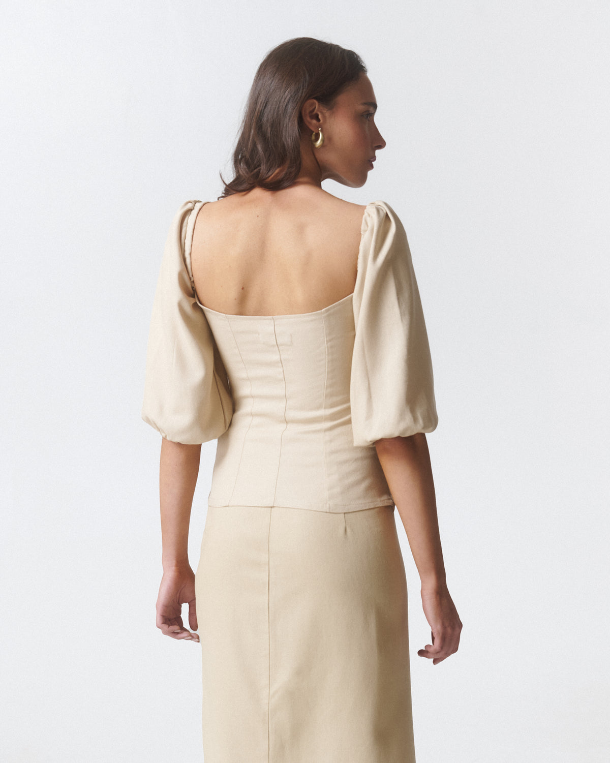 Blusa Sara Beige