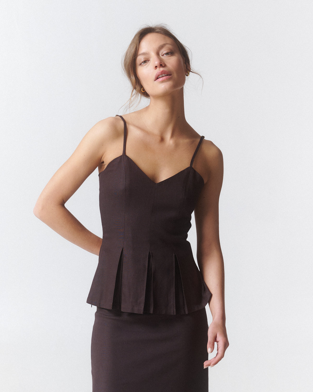 Blusa Estel Café